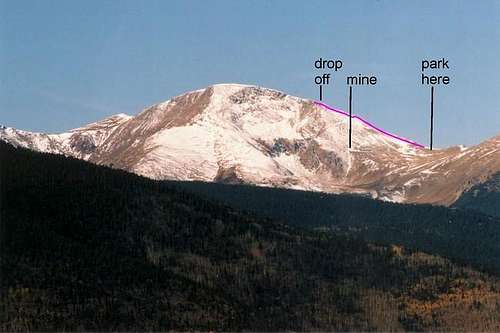 The north ridge route