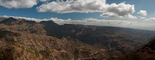 Looking across Pilancones Natural Park