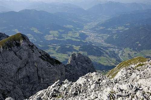 Salzach valley from Raucheck