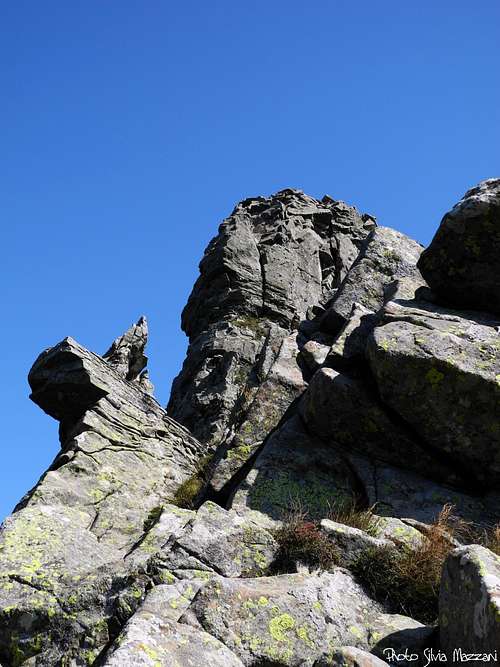 Crazy rocks on Monte Scala