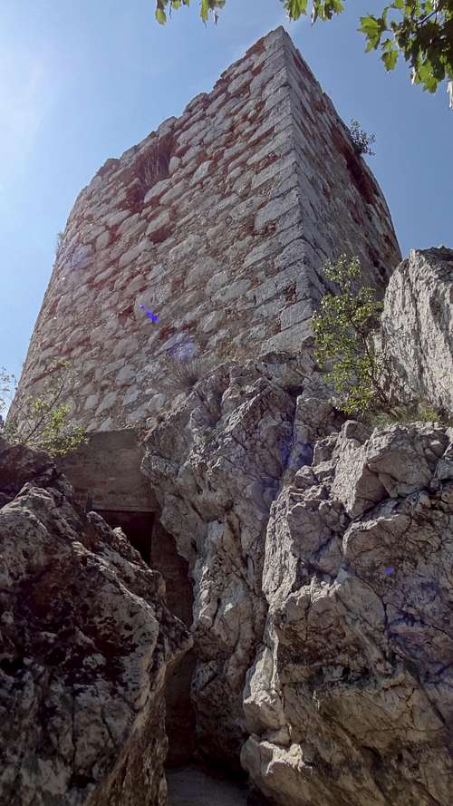 Kozí Hrádek (Goat Tower) over Mikulov