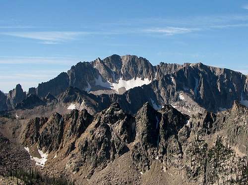 Decker Peak from Grand Mogul's Summit