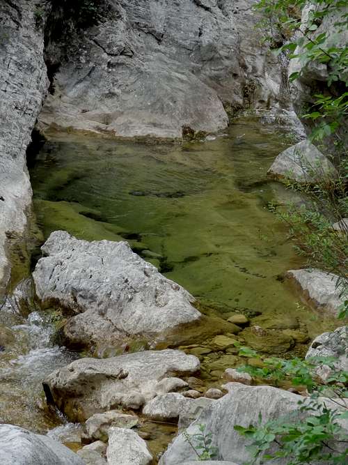 Fairy pools of Paklenica