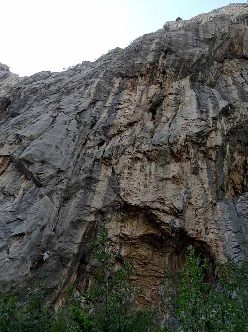 Will you notice where the rockclimbers are ?