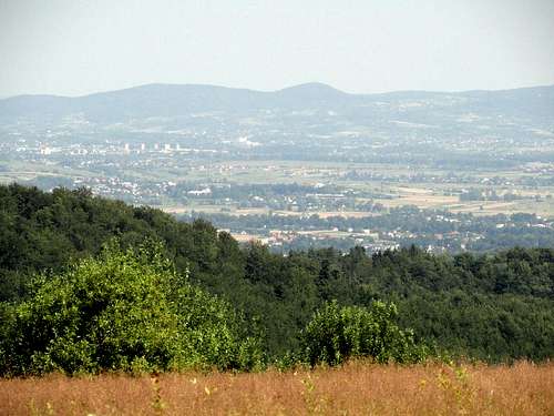 Hiking on Mount Przymiarki (626 m)