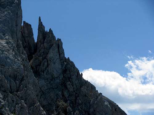 Dolomites - type crag