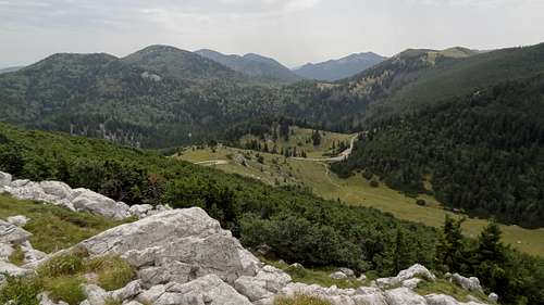 Summit of Velika Koza