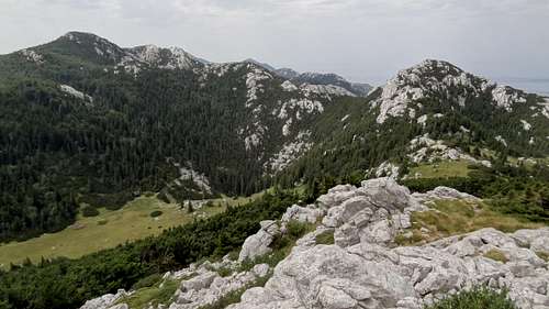 Summit of Velika Koza