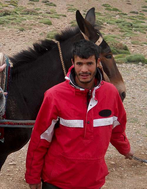 Mule & driver Ighil Mgoun