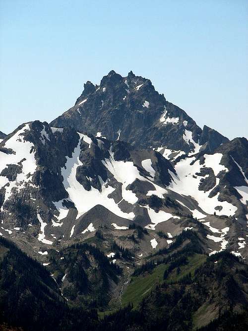 Mt. Mystery from Gray Wolf Ridge