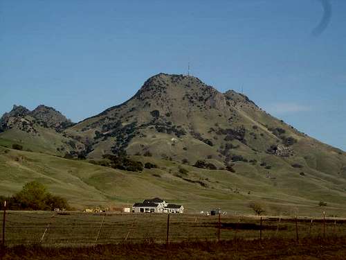 South Sutter Butte from the...