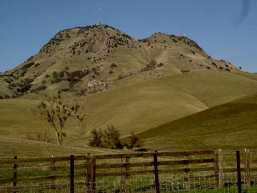 South Sutter Butte from the...