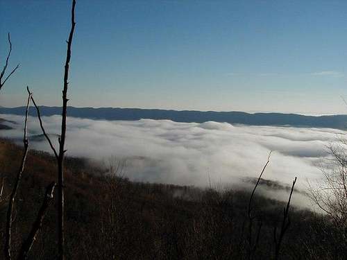 11/26/01: Fog-filled valley,...