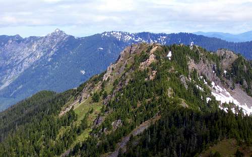 Greider Peak from Static Peak