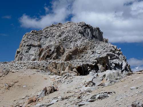 Final summit block of Mount Conness