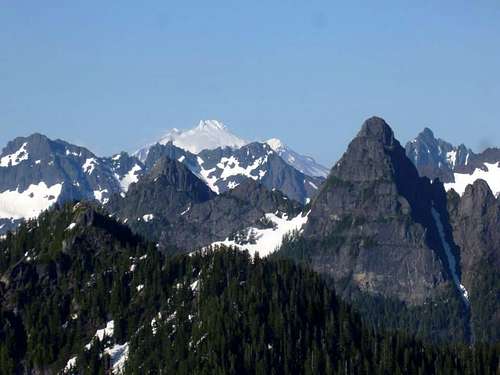 Sheep Gap Mountain from the southwest