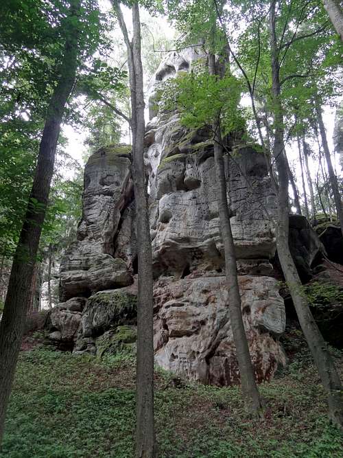 Rocks of Hruboskalsko