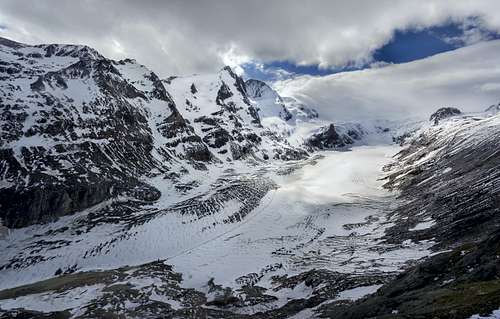 Grossglockner and Pasterze Glacier