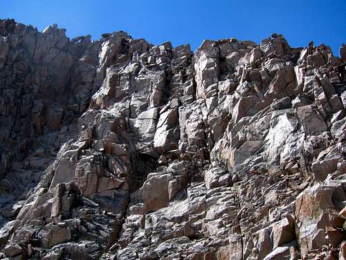 Granite Peak upper wall
