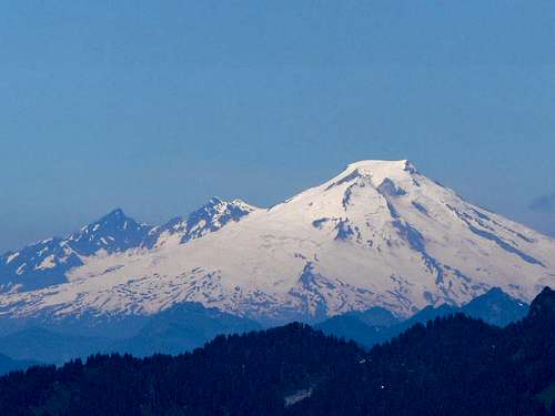 Mount Baker to the North