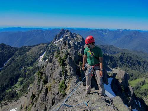 Eric on summit of Mount Cruiser