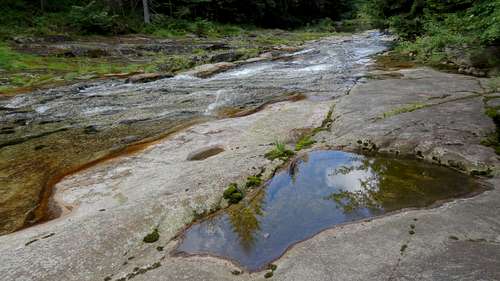 The magic pools of the White Elbe