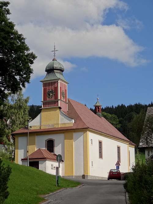 Špindlerův Mlýn church