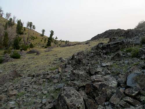 ascending Black Butte