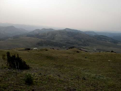 East from near Black Butte summit