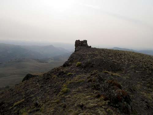 Black Butte summit cairn