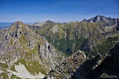 High Tatras from Kamzicia strbina