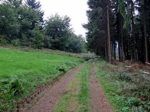 Czech trail to Čantoryje 
