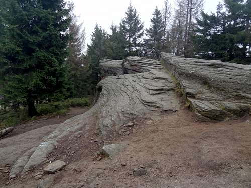 Malinowa Skała, bizarre-shaped sandstone outcrops