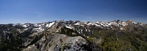 View South from Kessler Peak, UT