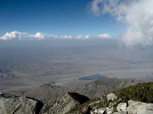 Palm Springs Windmills from Mt. San Jacinto