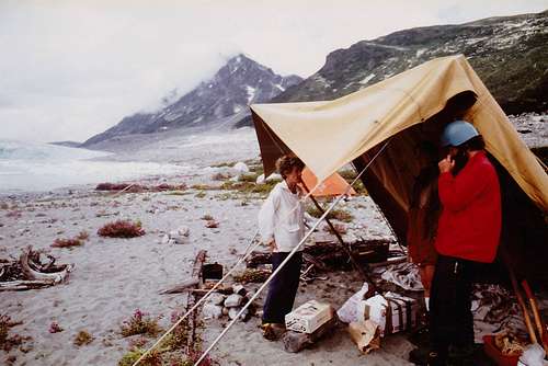 Camp at Ape lake