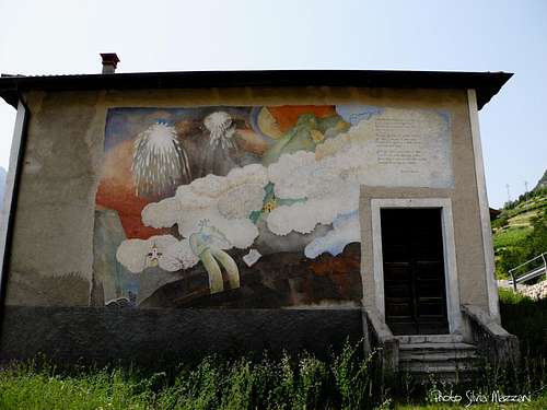 Valmorbia, the paint dedicated to the poet Eugenio Montale