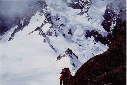 South ridge of Mt Cerberus
