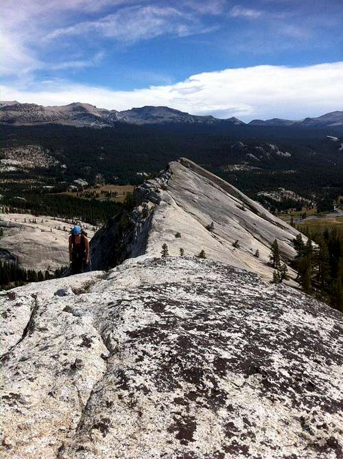 Ridge traverse with views of the valley, Yosemite