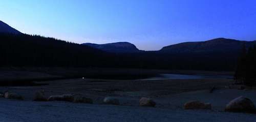Darkness at Trail Lake