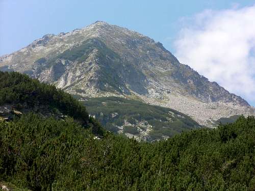 Muratov (Pirin). Summer routes 