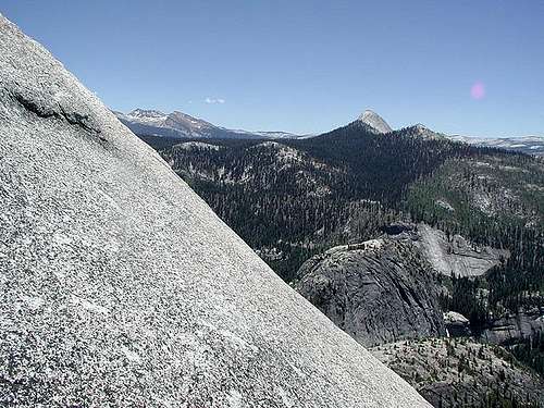 The view of Mount Starr King...
