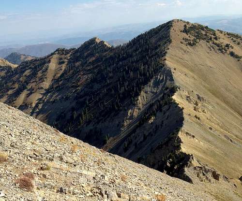 A look at the East Provo Peak Ridgeline