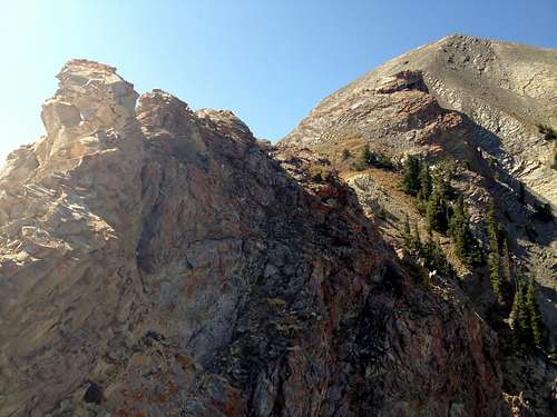 General Conditions Along the Ridge up to Provo Peak from East Provo