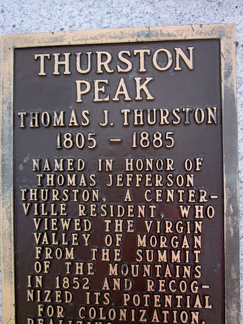 Kays Creek trail to Thurston Peak