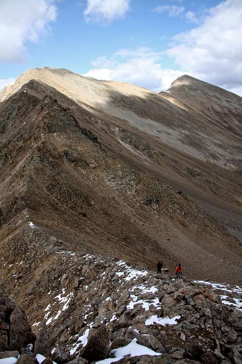 Start of the North Ridge