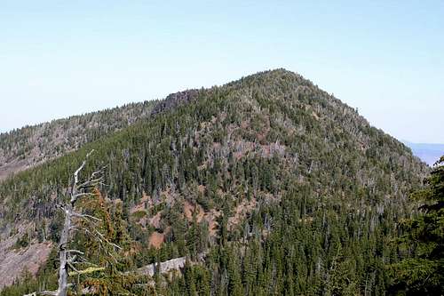 Mount Carmine from Mountain Lakes Trail