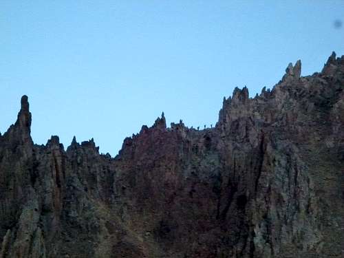Silhouettes on the Southwest Ridge