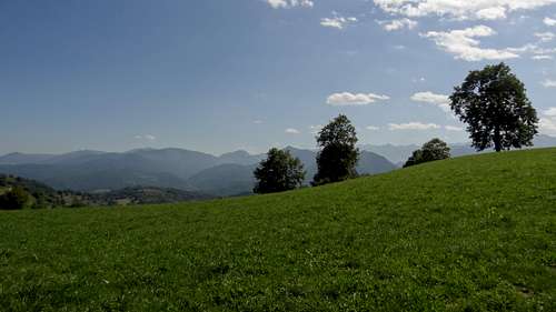 Western Panorama from Col de Catchaudegue