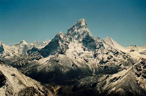 Ama Dablam from Unnamed peak 1987.